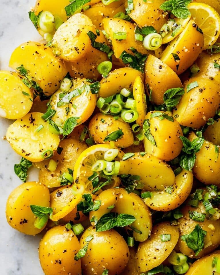 Lemon Herb Potato Salad Recipe