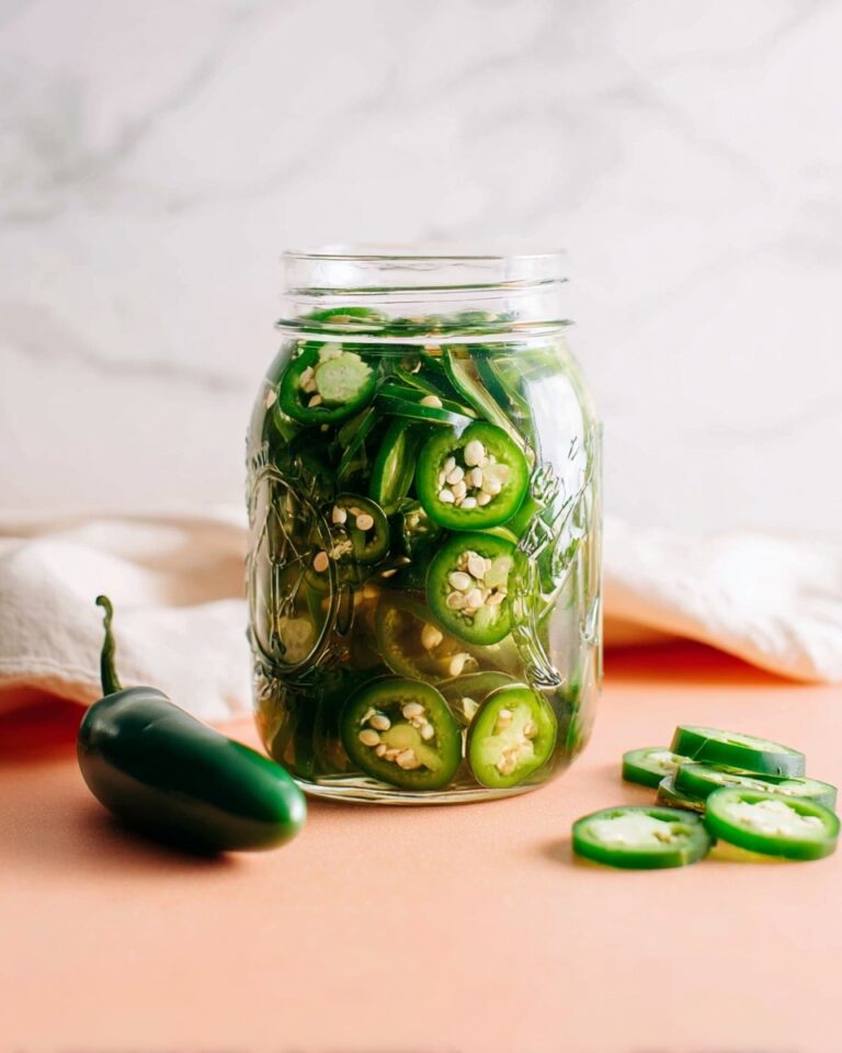 Easy Pickled Jalapeños (Microwave Option) Recipe