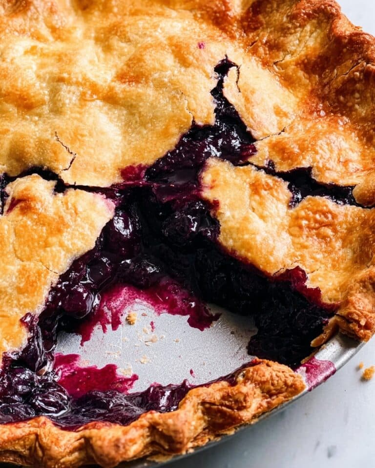 Easy Blueberry Pie Recipe