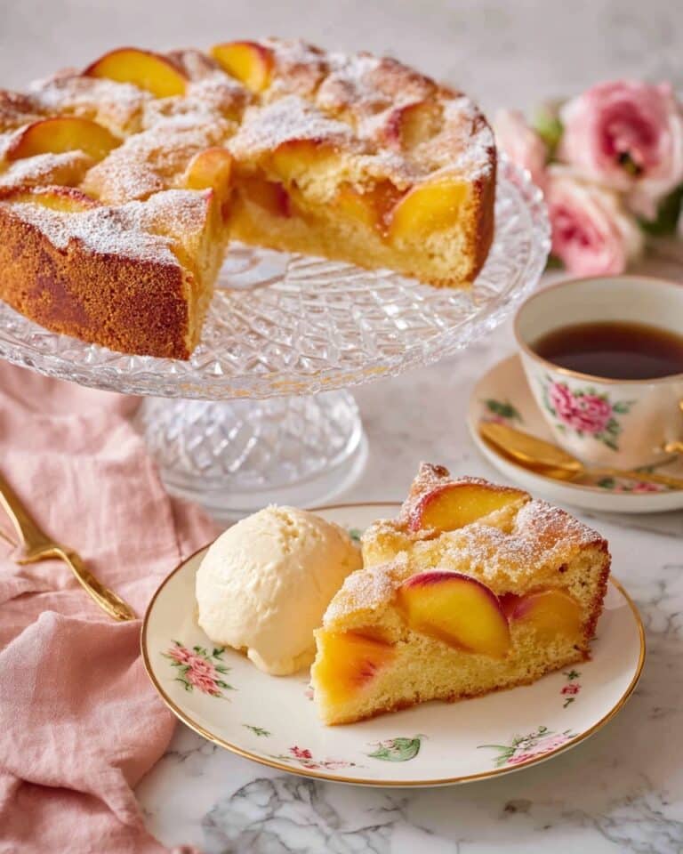 Peach Cake Recipe