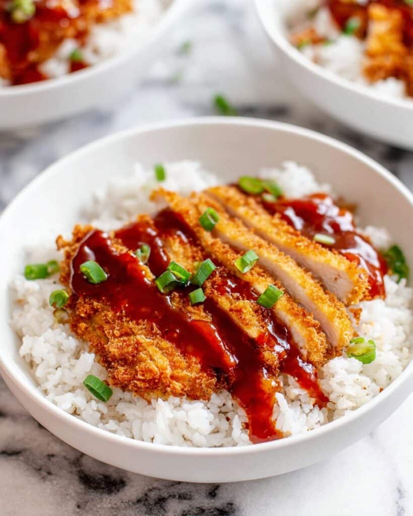 Chicken Katsu with Sweet and Tangy Sauce Recipe