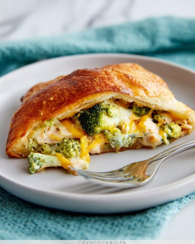 Chicken Broccoli Crescent Ring Recipe