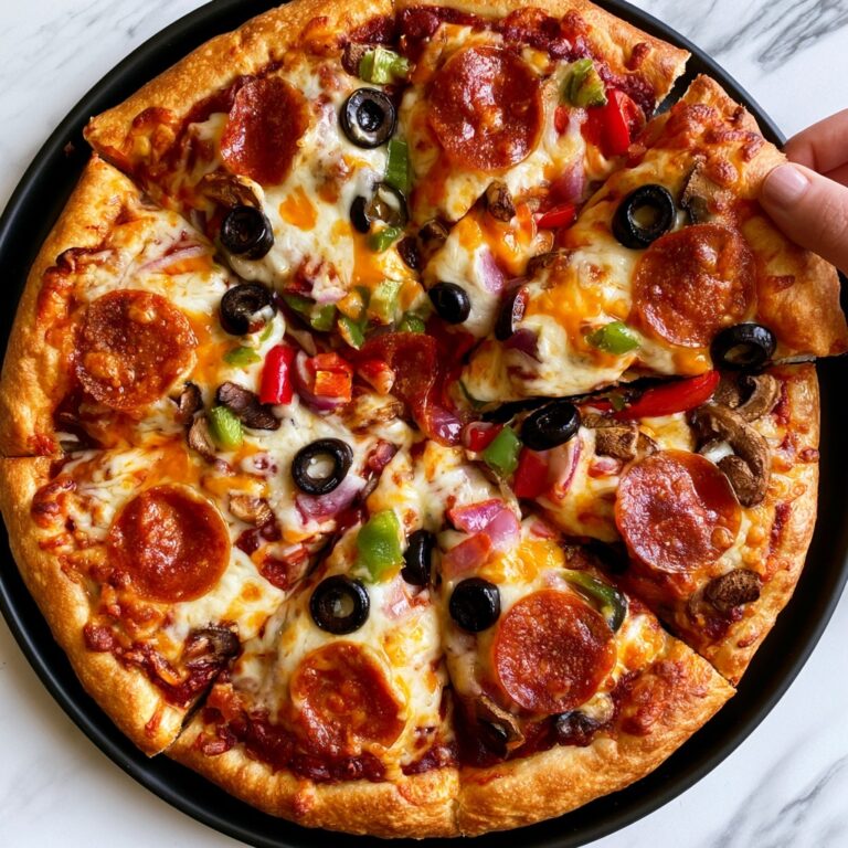 Homemade Supreme Pizza Recipe