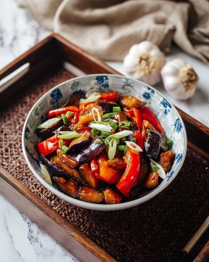 Stir-Fried Eggplant, Potatoes, and Peppers (Di San Xian) Recipe