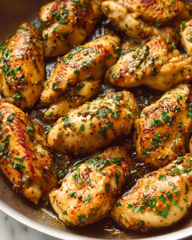 Delicious Chicken Tenders with Garlic and Italian Seasoning Recipe