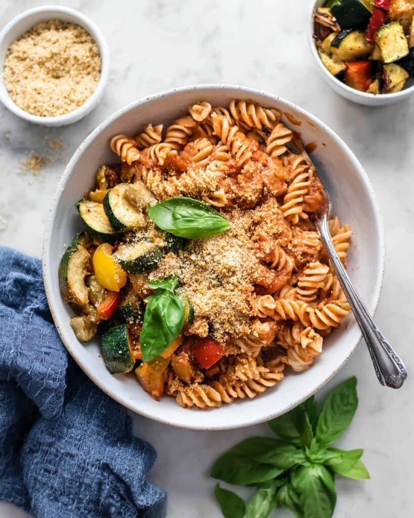 Simple Ratatouille Pasta Recipe