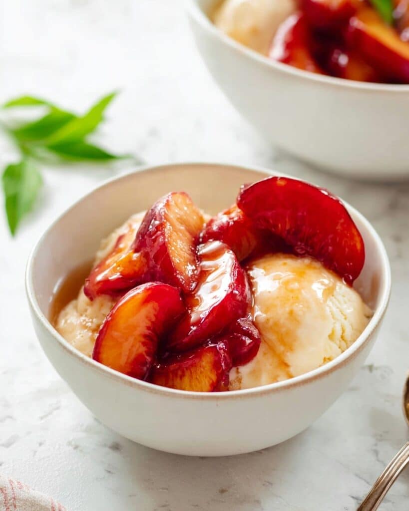 Caramelized Peaches Recipe