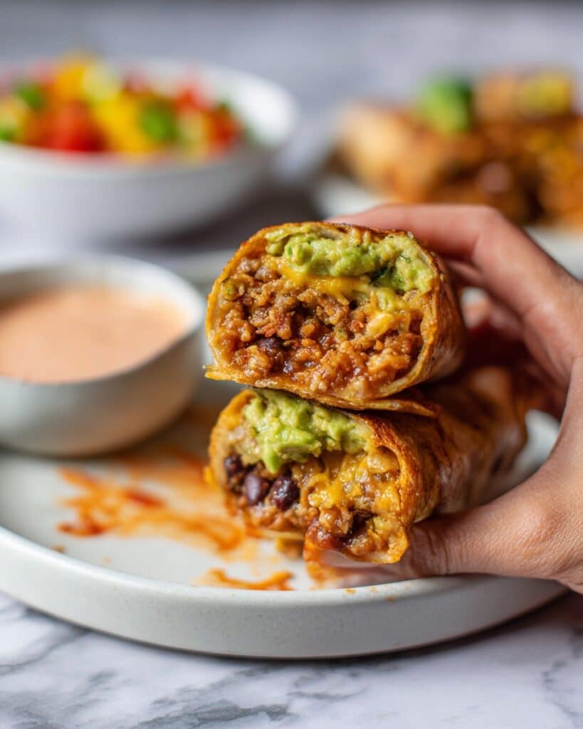 Beef Burritos with Meal Prep Steps Recipe