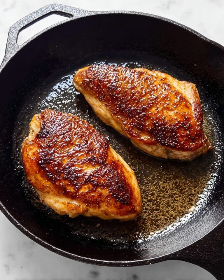 Cast Iron Paprika Chicken Breasts Recipe