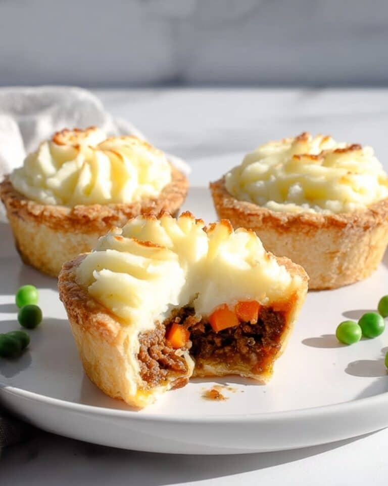 Mini Shepherd’s Pies in Crescent Roll Shells Recipe