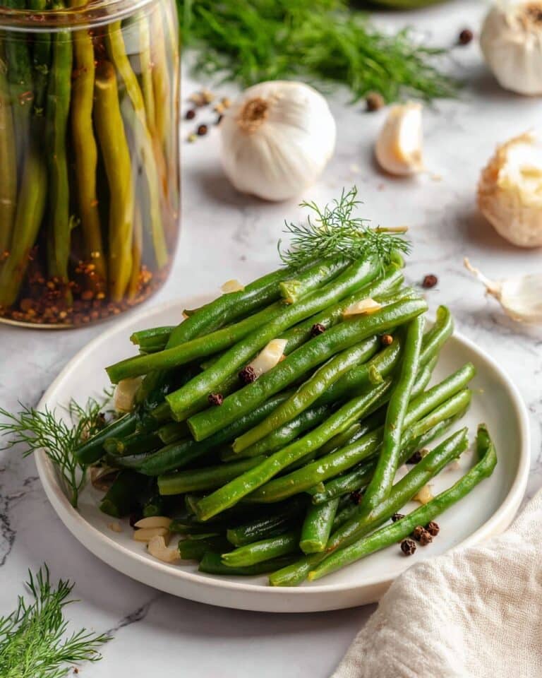 Quick Pickled Green Beans (Dilly Beans) Recipe