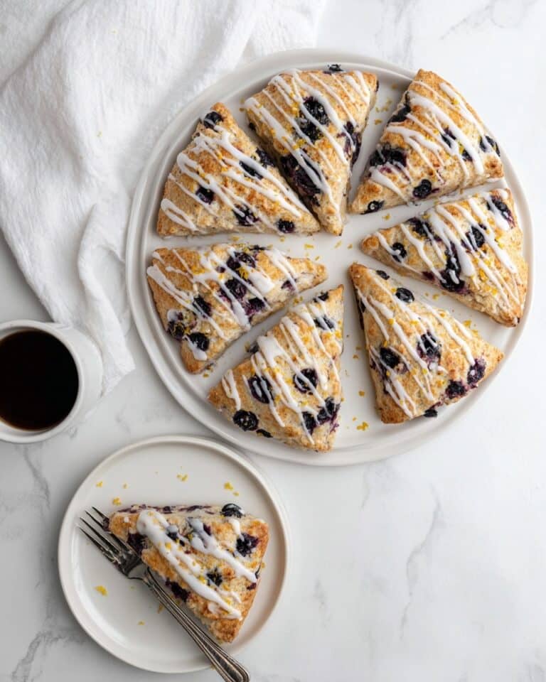 Blueberry Lemon Ginger Scones Recipe