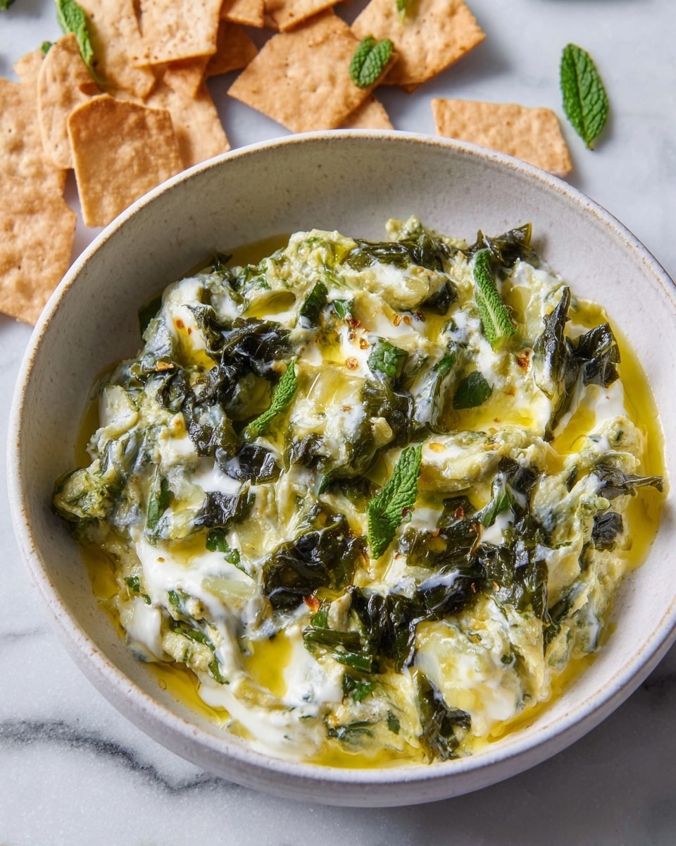 Courgette, Garlic & Yogurt Dip Recipe