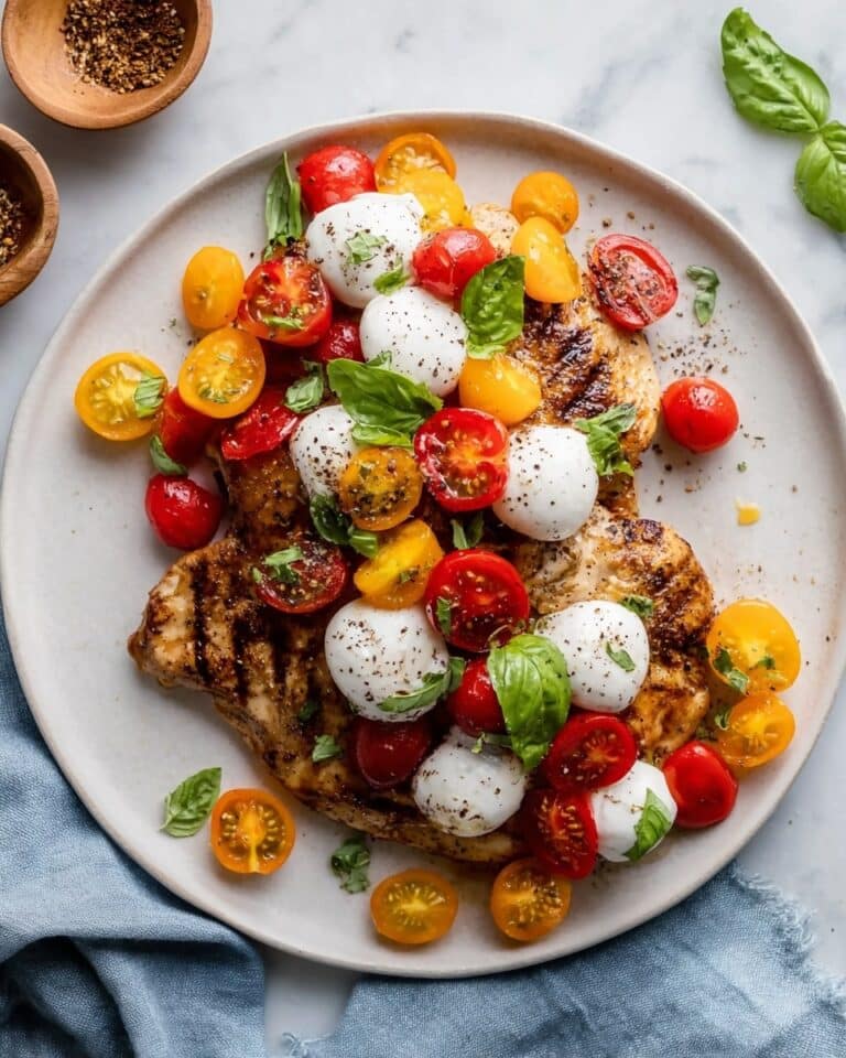 Balsamic Chicken Caprese Recipe