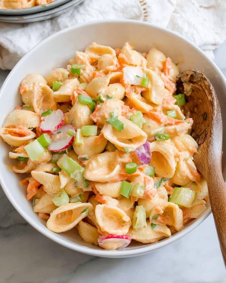 Buffalo Chicken Pasta Salad Recipe