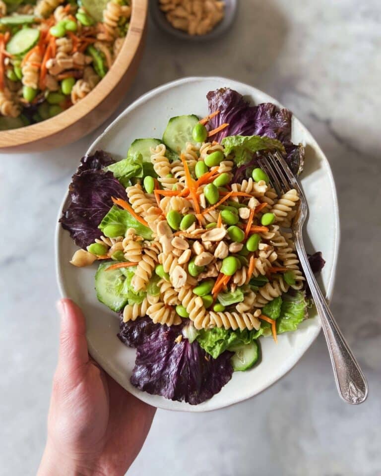 Thai Peanut Pasta Salad Recipe