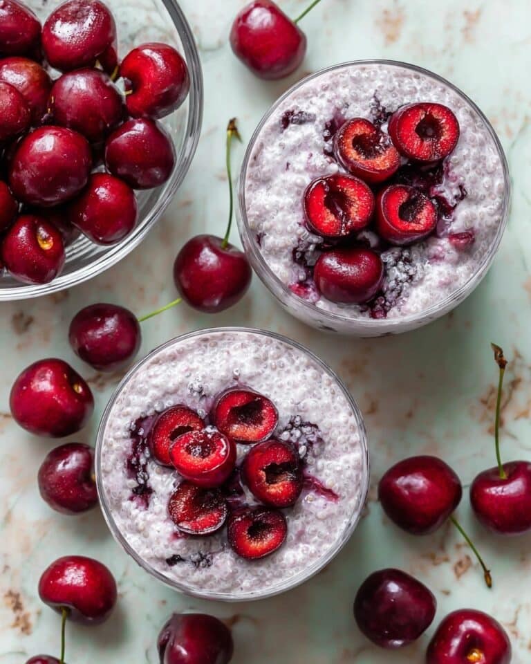 Cherry Chia Pudding Recipe