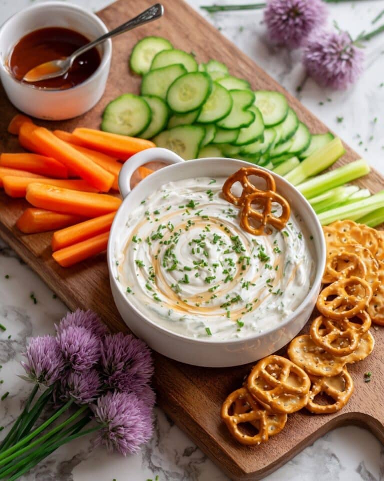 Hot Honey High Protein Cottage Cheese Dip Recipe