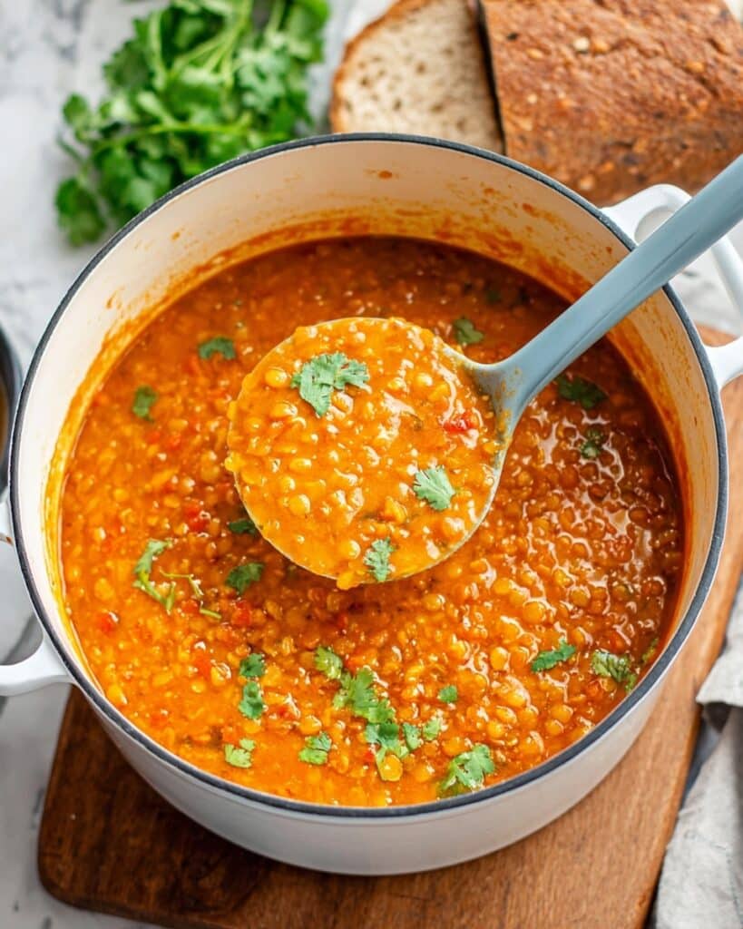 Lentil and Sweet Potato Soup Recipe