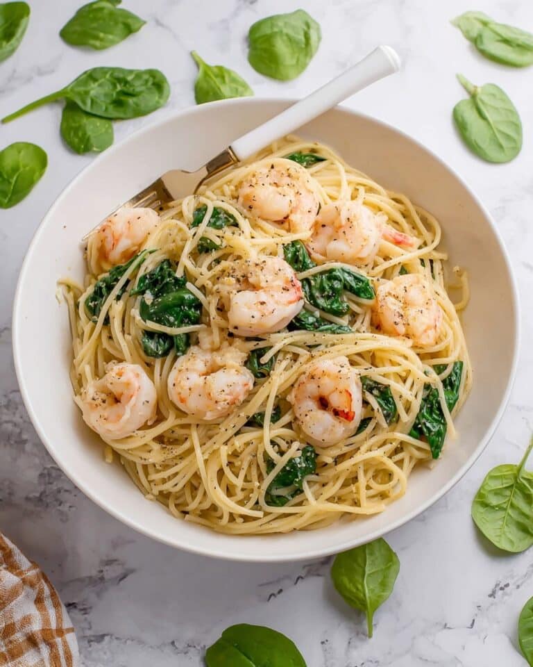 Shrimp and Spinach Pasta Recipe