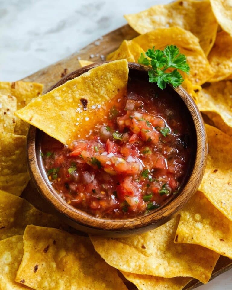 Fresh Homemade Tomato Salsa Recipe