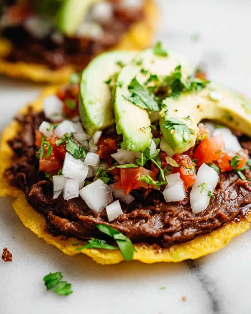 Black Bean Tostadas Recipe