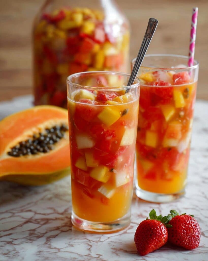 Salpicón (Colombian Fruit Cocktail) Recipe