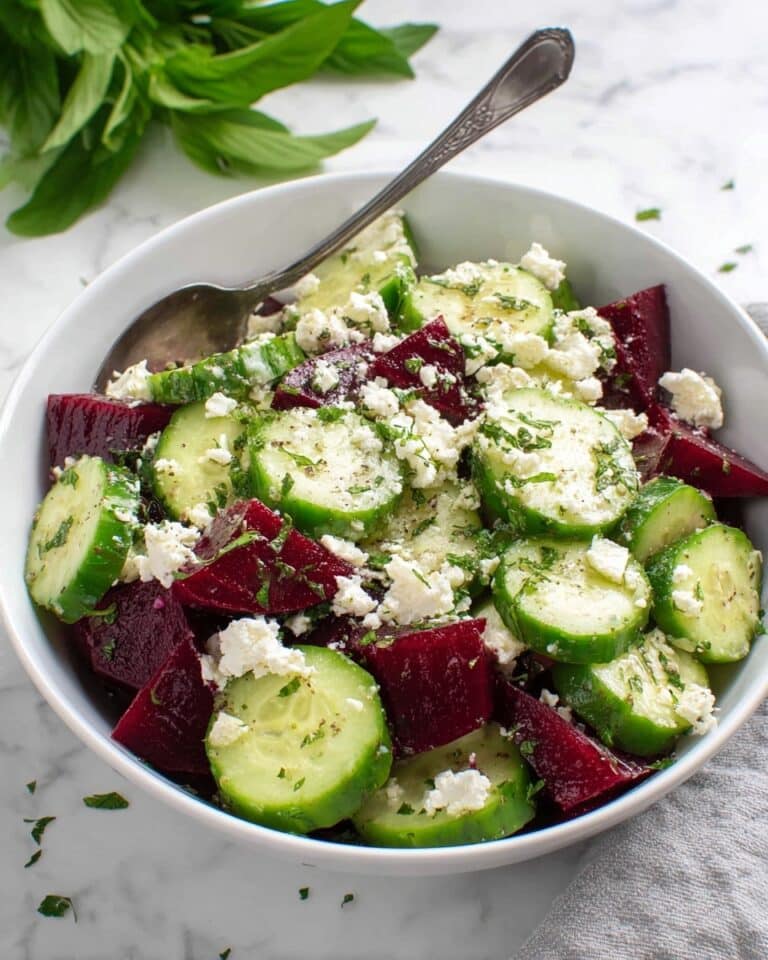 Cucumber and Beet Salad Recipe