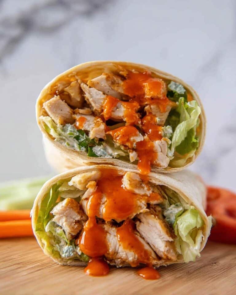 Buffalo Chicken Wraps Recipe