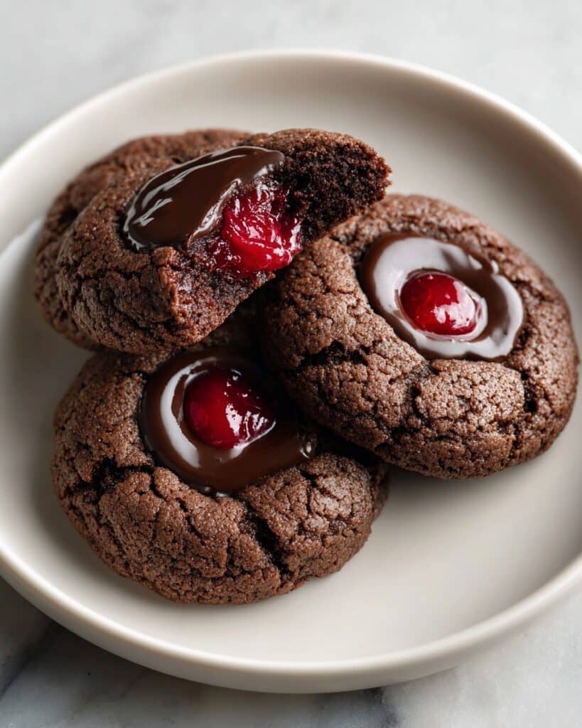 Chocolate Covered Cherry Cookies Recipe