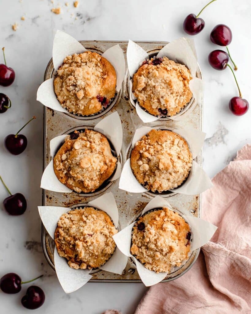 Summer Cherry Muffins Recipe