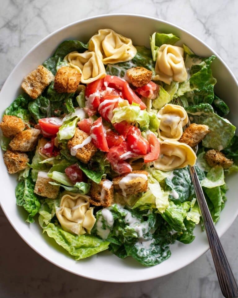 Tortellini Caesar Salad Recipe