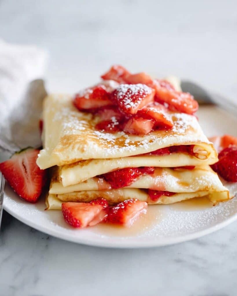 Strawberry Crepe Recipe