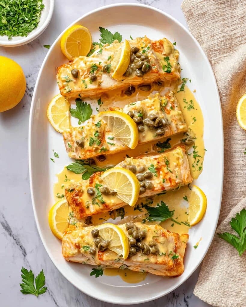 Salmon Piccata (No Flour, No Wine, Big Flavor) Recipe