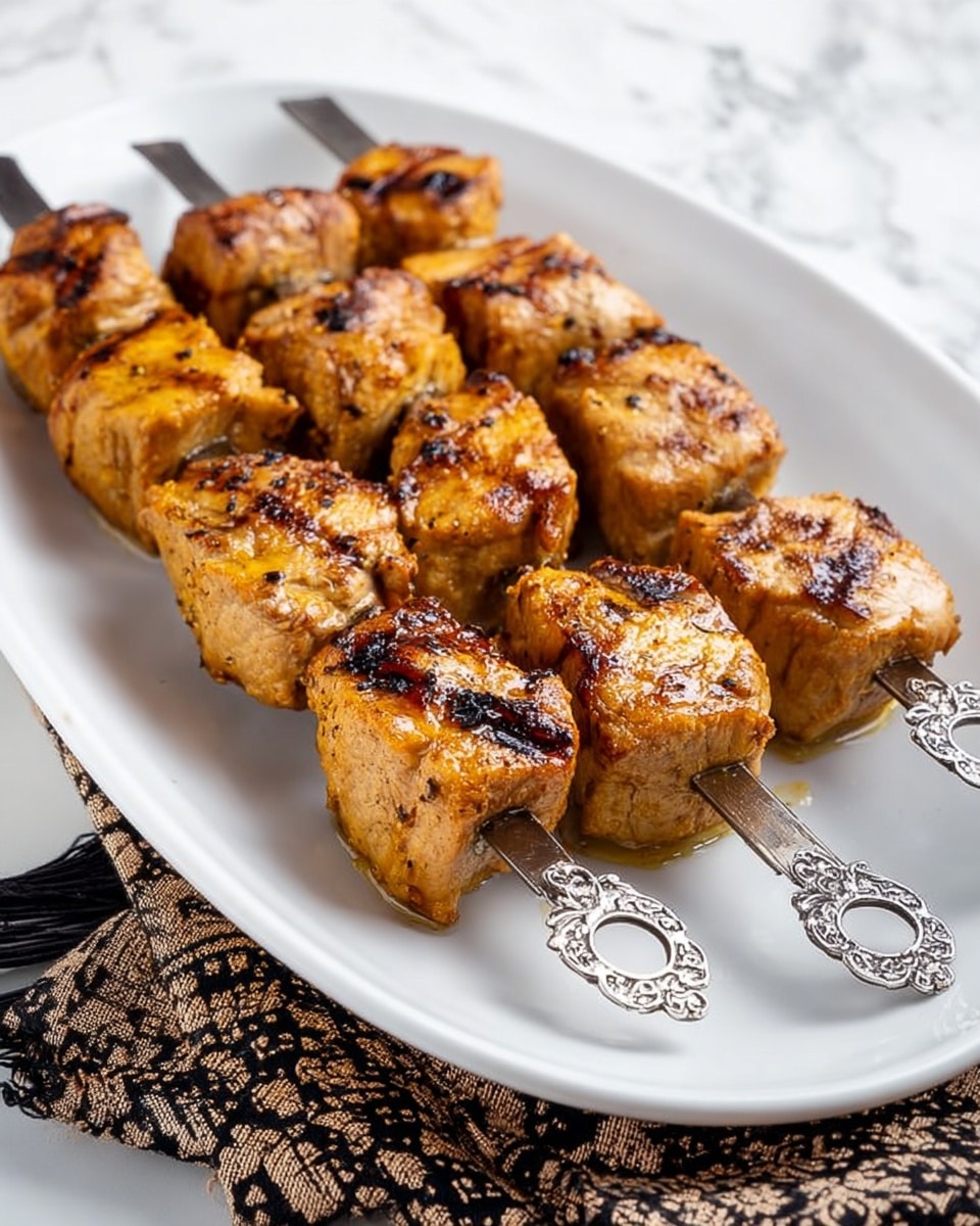 Asian Marinated Chicken Kabobs Recipe